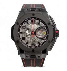 Hublot Big Bang Ferrari Black Ceramic Case replica watch 401.CX.0123.VR IQD6Q3